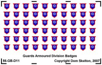 Guards Armoured Division Vehicle Badges